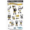 Siskiyou NFL Pittsburgh Steelers Medium Family Decal Set