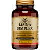 Solgar Lisina Simplex Integratore di Aminoacidi 50 Capsule Vegetali