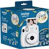 FUJIFILM Appareil Photo Instantané Instax Mini 11 Blanc Pack Cadeau