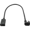 System-S Cavo USB 3.1 U Turn 180°, 30 cm, tipo C maschio a femmina, adattatore ad angolo di colore nero