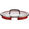 WMF Pentola Per Carne Fusiontec Mineral 24 Cm - Acciaio Inox 18/8, Adatta A Tutti I Fuochi (Induzione), Con Coperchio In Vetro
