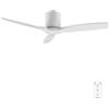 Cecotec Ventilatore da soffitto con telecomando da 52 EnergySilence Aero 5400 Classic White&White. Motore DC 40 W, 3 pale, 6 velocità, timer fino a 8 ore, modalità Winter/Summer