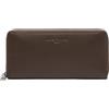 LIEBESKIND BERLIN portafoglio Sally Zip Around Wallet Roasted Coconut marrone scuro