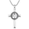 ROMANTICWORK 12 collane con segno zodiacale in argento Sterling 925, costellazione, ciondolo con segno zodiacale, collana oroscopo, regalo per uomo e donna, Argento sterling, Non pietra preziosa