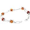 SilverAmber - Bracciale da donna in argento con ambra - GL502