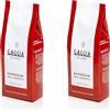 Gaggia Miscela Espresso 100% Arabica in Grani - 1000 gr (Confezione da 2)