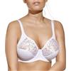 Selene, Reggiseno Donna con Ferretto, Coppe Ricamate in Pizzo, Senza Imbottitura, Collezione Lourdes, Colore Nero, Taglia 4C
