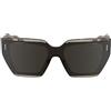Calvin Klein Women's Sunglasses CK24533S - Nude with Solid Brown Wine Lens