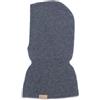 KNITAS Cappello Lavorato a Maglia monostrato in Lana Merino e Cashmere per Neonati e Bambini Piccoli I Passamontagna Morbido e Caldo per Bambini in Grigio - Taglia (46-50) per 1-3 Anni