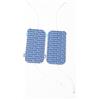COMPEX - Elettrodi Wire 5 x 10, Cavo Dual Blu