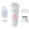 Braun - Epilatore Silk-épil 5 5-030-bianco/rosa