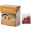 Meridiani® | Tisana Meraviglia d'Oltremare | Miscela Frutta e Fiori con Mela Citronella Arancia Zenzero Rosa Canina per Infusione - 15 Filtri