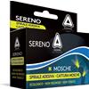 SERENO conf. da 4 pz Spirali adesive cattura mosche