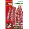 Franchi Sementi SEMI FAGIOLO NANO BORLOTTO LINGUA DI FUOCO 250 GR