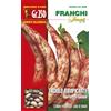 Franchi Sementi SEMI FAGIOLO RAMPICANTE BORLOTTO LAMON 250 GR