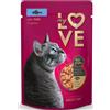 MY LOVE GATTI bocconcini con PESCE Cartone Multipack 24 buste da 85gr