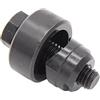 SagaSave Perforatrice esagonale in metallo per lavello, piastra in acciaio, acciaio inox, metallo 27,5 mm