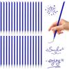 Crunier 32 Refill per Penna Gel Cancellabile,Compatibili con Legami,Punta 0,7mm Blu