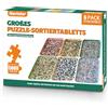Nariolar 43,0 x 30,5 cm, set da 6 puzzle impilabili, per ordinare 2000/3000/5000 pezzi