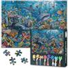 TISHIRON Puzzle dell'organismo marino, squalo balena 1000 pezzi puzzle di grande formato per adulti e famiglie, puzzle 1000 pezzi bellissimo mondo sottomarino corallo vibrante opera d'arte Dimensioni: 70 x 50