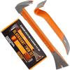 PICARD Leva chiodi BlackGiant® Twin Set, No. 46X/46Y | Palanchino leva di forza doppio in acciaio forgiato | Piede di porco per bancali compatto | Set professionale per artigiani