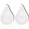 THIRDREALITY Zigbee Water Leak Sensor with Dripping Detection 2 Pack, 120 dB Alarm, App Notifications Enabled When Work with Home Assistant and Compatible Zigbee HUB, Batteries Included