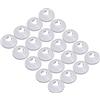 Hsthe Sea 20 PCS Collari per tubi radiatore in plastica Manicotto per tubi in plastica bianca resistente per tubo di diametro 16 mm