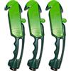 Gladius Pack 3 GLADIUS: Taglierino, Cutter Antinfortunistico Professionale a Tripla Funzionalità. Lama retrattile automatica di Sicurezza. Anti-inceppamento, Battichiodi. Perfetto per Carta, Cartone, Tessuti.