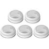 Clouree Rilevatori di fumo Clouree, allarme fumo Wi-Fi compatibile con l'app Tuya/Smartlife, mini allarme antincendio wireless interconnesso, modello PA-437W(5pz.)