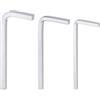 QUARKZMAN Set di 3 Chiavi a Brugola a Testa Quadrata a L 3mm 4mm 5mm Cr-V Chiave a Brugola a 4 Punti Metrica Strumento di Riparazione Domestiche di Base Progetti Fai Da Te