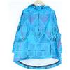 Giacca Leggera Blu Da Uomo ~L Anorak Con Cappuccio Zip Casual Unisex