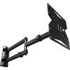 Drall Supporto TV a parete - supporto TV girevole e inclinabile - estendibile fino a 60 cm - per monitor piatti e curvi da 13-55 pollici fino a 40 kg - VESA 75 100 200x100 200 Modello: WHB-04