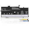 K KYUER L18L4P71 L18C4P71 L18M4P72 Batteria per Lenovo ThinkPad X1 Yoga 2019 2020 4th 5th Gen ThinkPad X1 Carbon 2019 2020 7th 8th Gen 7 8 20QD 20QE 20U9 20UA 5B10W13930 5B10W13931 02DL004 02DL005 02DL006