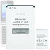 Aousavo BigFP800AD - Batteria di ricambio BigFP800AD compatibile con BRONDI Magnum 3 Amico N3 BRONDI Amico N.1 AMICO N UNO BL-11AT(Non compatibile con BIGFP800AC)