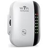 SQUADO Ripetitore WiFi Wireless 300M, Amplificatore di Segnale con Antenna Incorporata, Estensore di Rete con Pulsante WPS, Router Wireless Potenziatore, Spina EU