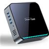 DreamQuest Mini PC Intel Alder Lake N95 (fino a 3,4 GHz) 16 GB RAM 512 GB M.2 SSD, Mini PC desktop USB 3.2/BT5.0/WiFi 5/4k HDMI Adatto per uffici commerciali