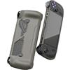 Skull & Co. GripCase Ally for ROG Ally X: A Soft Protective Case with Textured Grips Full Protection and Stand, Shock-Absorption Non-Slip and Anti-Scratch Cover Design - Coyote Gray