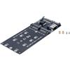 Orivin Adattatore combinato 2 in 1 da SSD M.2 NVME PCIE a SFF-8654 e SSD NGFF SATA a SATA per scheda madre