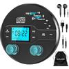 Greadio Lettore CD Bluetooth 2025, portatile, Discman, lettore CD con 2000 mAh ricaricabile, trasmettitore FM compatibile, USB, AUX, Walkman con cuffie e anti-skip/antiurto