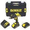 Dewalt DCD778L2T 65Nm, set di trapano avvitatore a percussione senza spazzole 65N, 18 V, 3,0 Ah, TSTAK Box