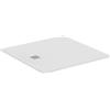 Ideal Standard - Ultra Flat S+, Piatto doccia quadrato ultrasottile in resina effetto pietra, 120x120cm, Ideal Solid, Bianco
