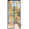 Sekey Zanzariera Magnetica Porte/Finestre - Mag.Potenti, 90x210 cm, Senza Forature, Tela Antizanzare, Translucida, Antistrappo, Idrorepellente - Adesivo a Nastrino 4cm, Non Restringe, Nero