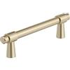 Amerock BP36858BBZ | Destine 3-3/4 pollici (96 mm) Centro-centro dorato Champagne Cabinet Pull | Hardware per mobili | Maniglia per cassetti