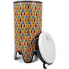 Toca Nesting Drums Freestyle II Tubadora - Panno Kente TSSTB-12K-FT, 30,5 x 61 cm
