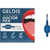 Kalipharm Srl Geldis Doctor Pick Scovolini Interdentali Per Pulizia Denti Colore Blu 0,9mm 7 Pezzi