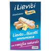 Ipafood lievito per biscotti ammoniaca senza glutine 3 x 8 g
