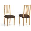 Martina Home - Coprisedia per Sedia ASIENTO caffè