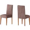 Martina Home Pack di 2 federe Schienale 24x30x6 cm Marrone