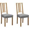 Martina Home Fodera per Sedia da Seduta Daytona Asiento Grigio