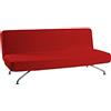 Martina Home Emilia Custodia CLIC CLAC, Poliestere Spandex Cotone, Rosso